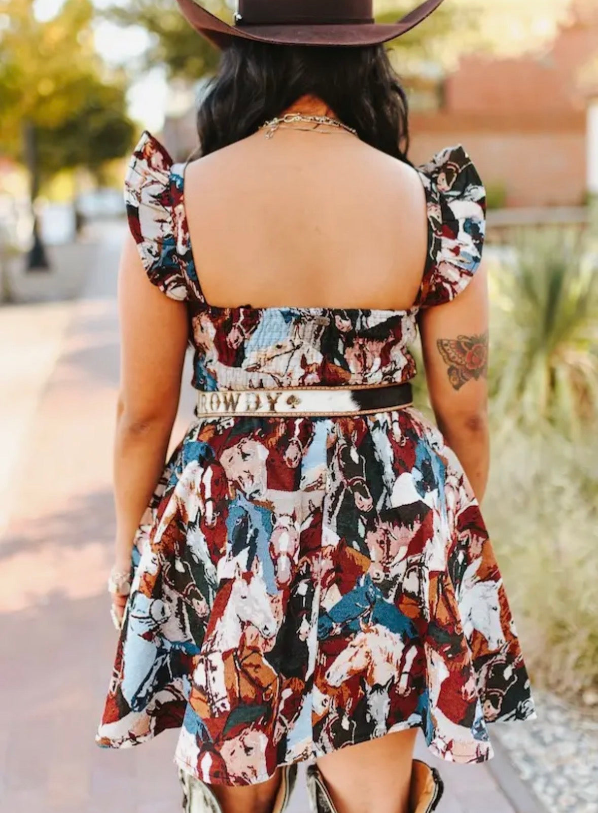 Runaway Ranch Tapestry Dress