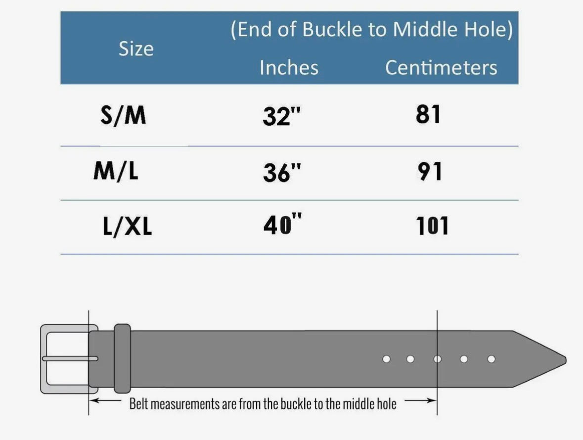 Iron Prairie Buckle Belt