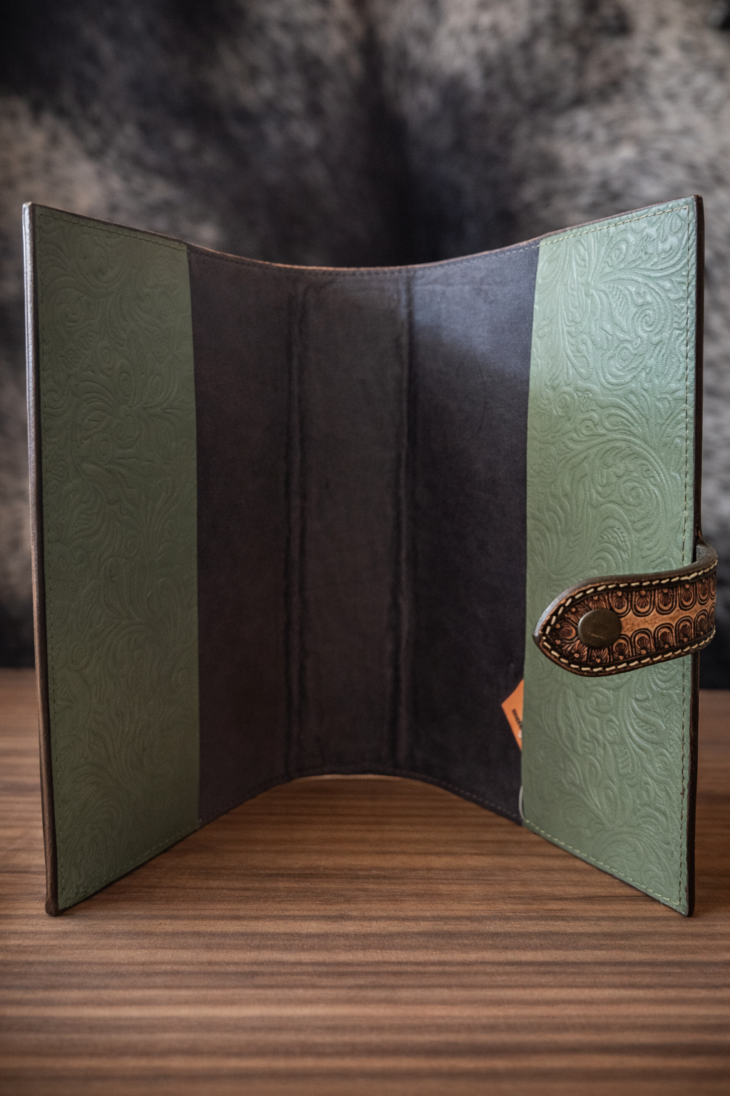 Sunflower Trail Tooled Bible Cover