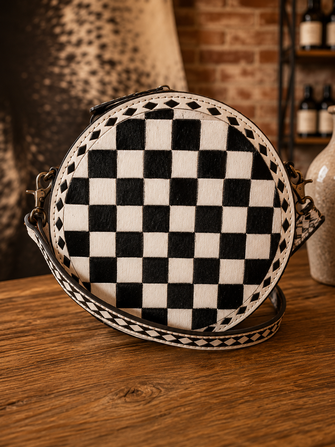 The Checkered Trail Crossbody