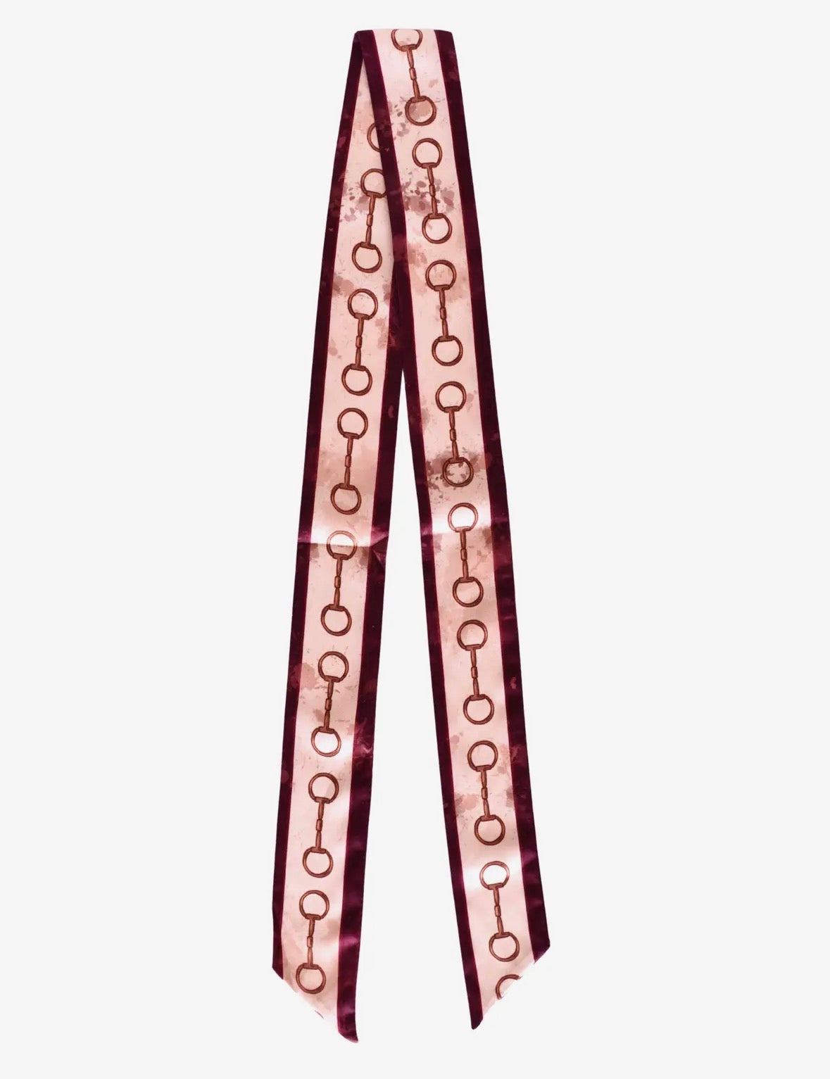 Show Day Dee Ring Snaffle Bit Western Twilly Scarf