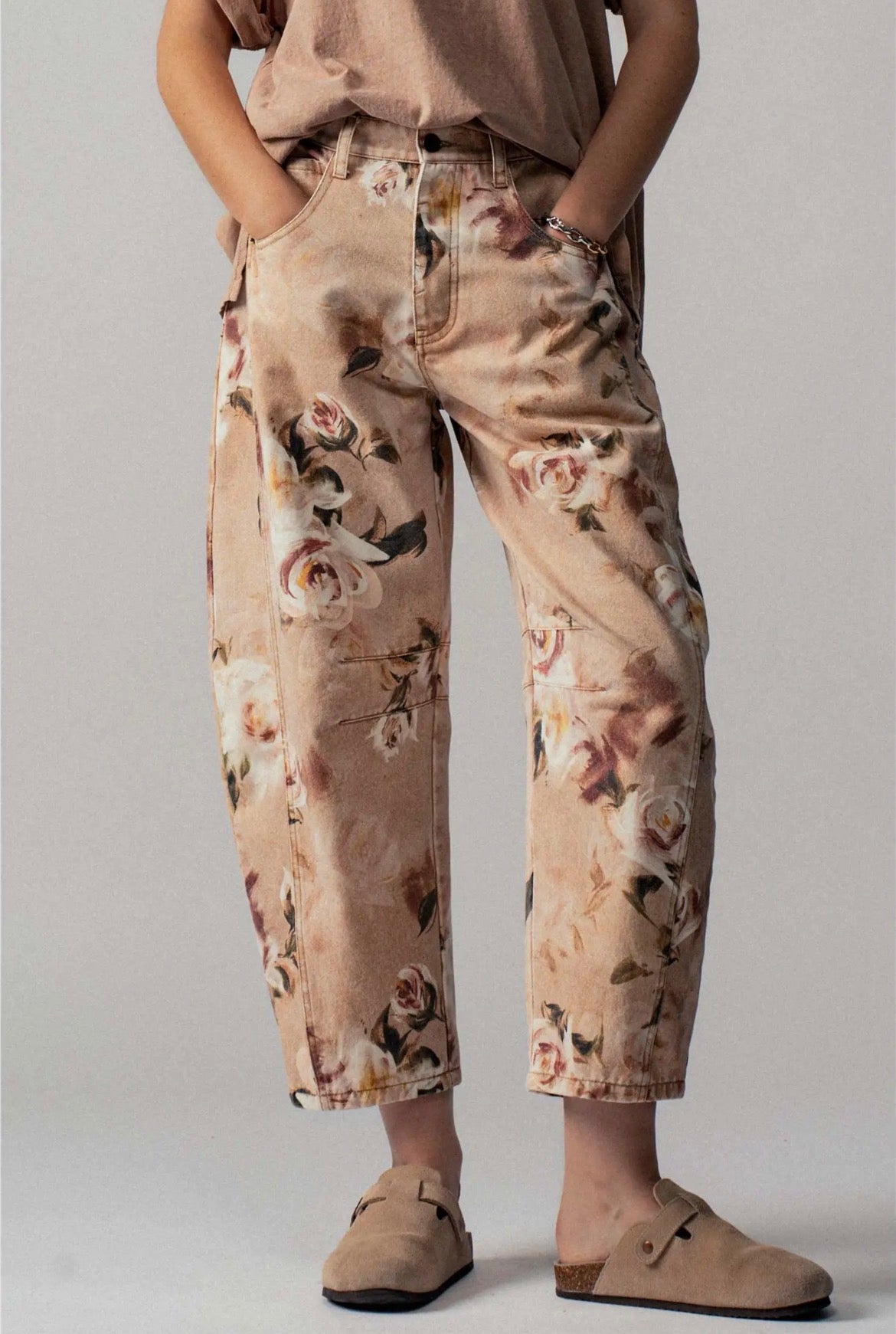 Prairie Rose Denim Pants