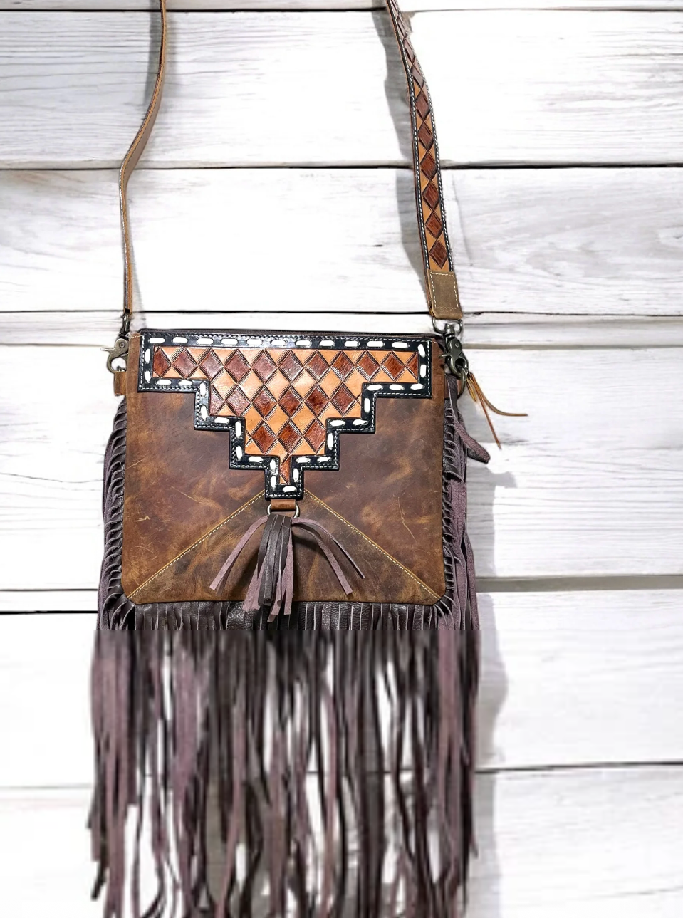 Desert Mesa Fringe Bag