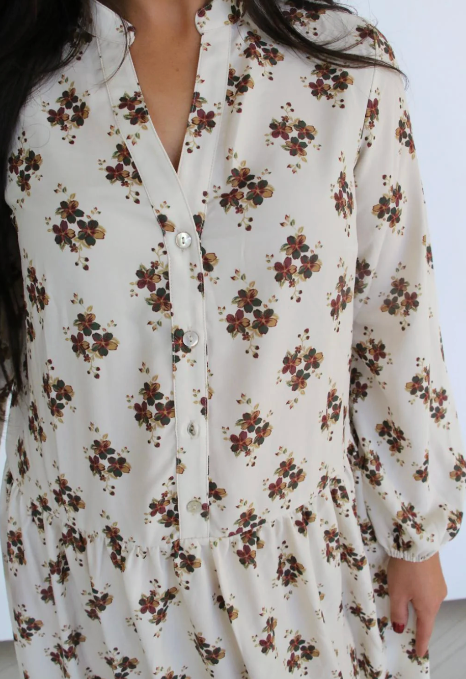 Prairie Bloom Midi Dress