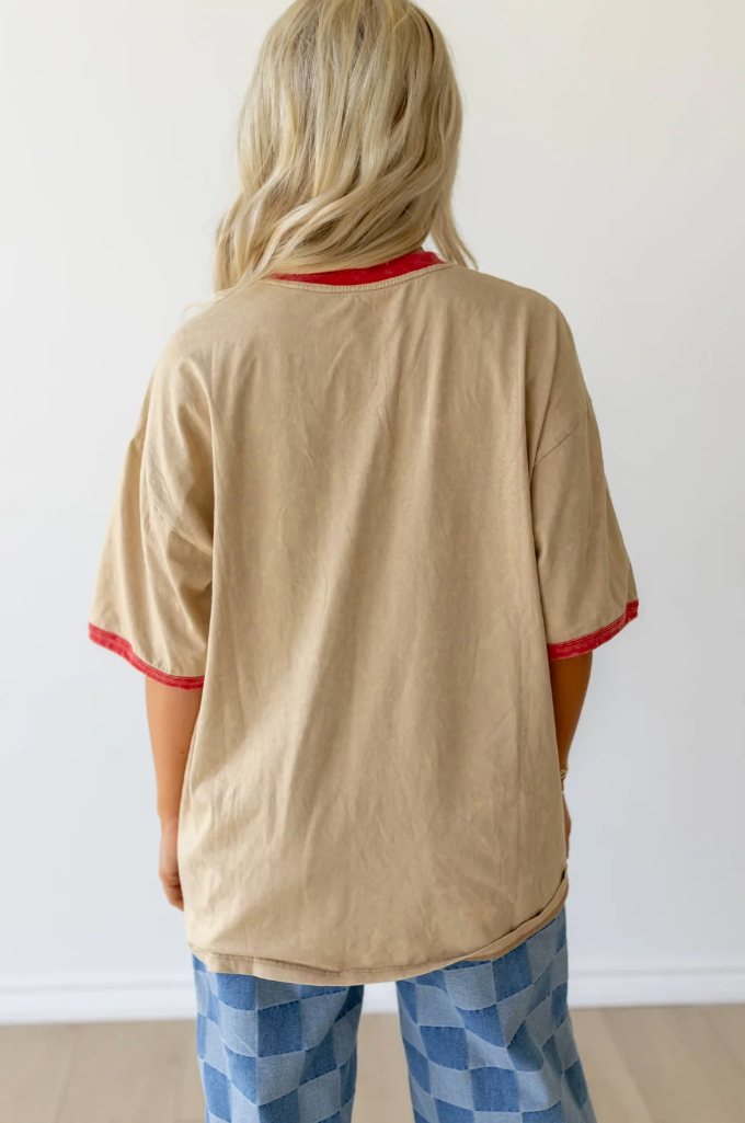 Red Ringer Rodeo Tee