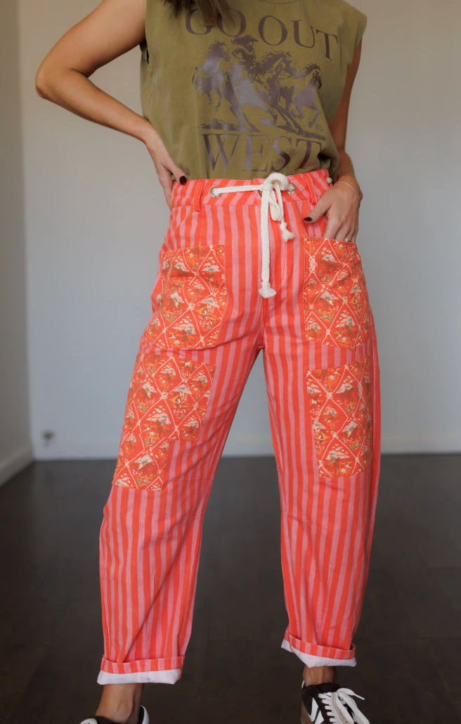 Red Dirt Rodeo Barrel Pants