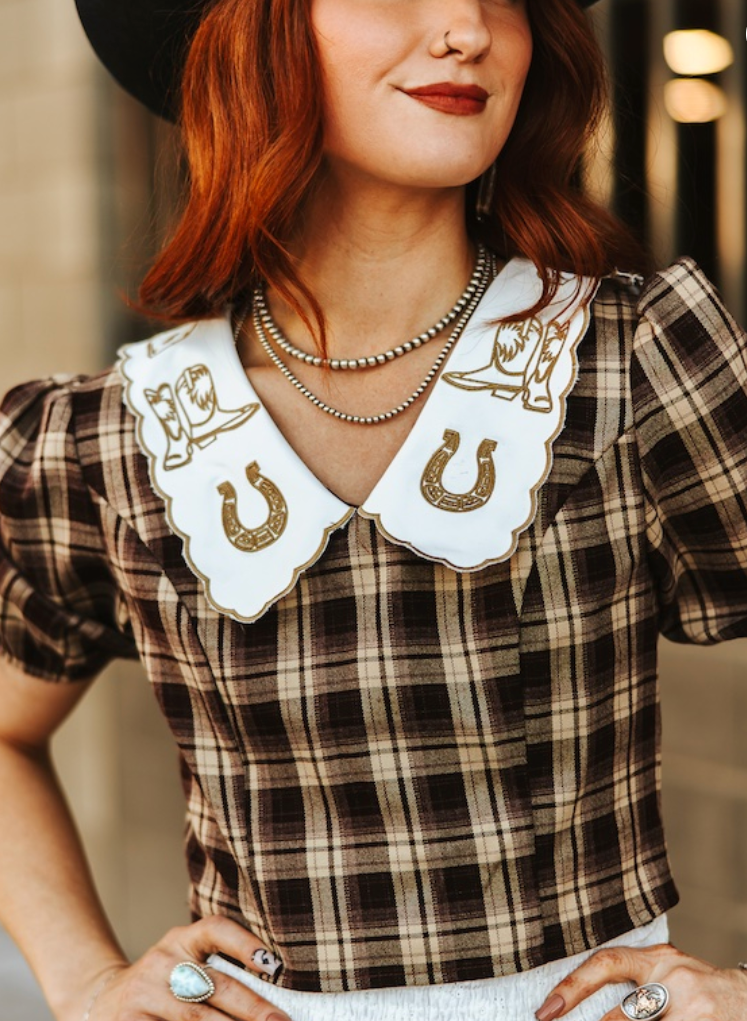 The Horseshoe Heiress Top