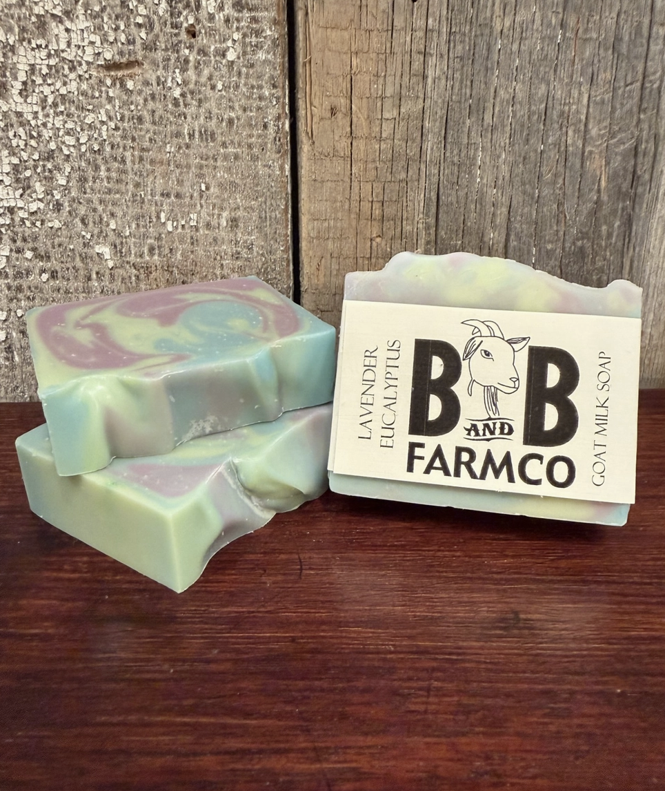 Lavender/Eucalyptus Goat Milk Soap