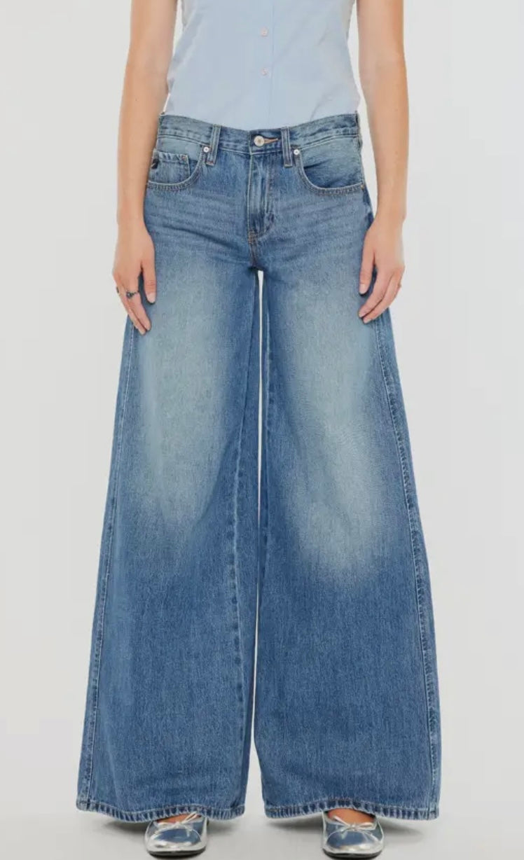 Prairie Breeze Wide-Leg Jeans