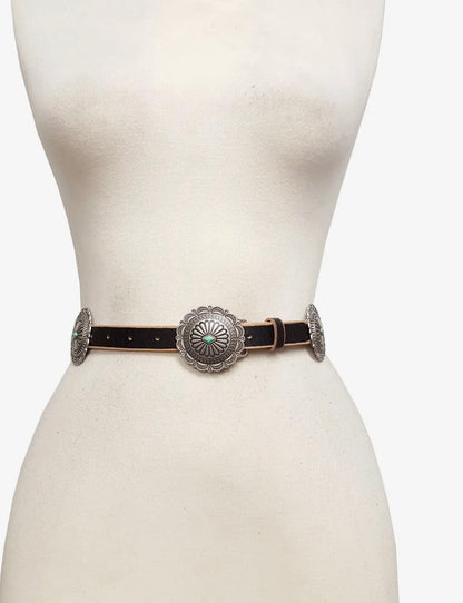 High Desert Turquoise Concho Belt