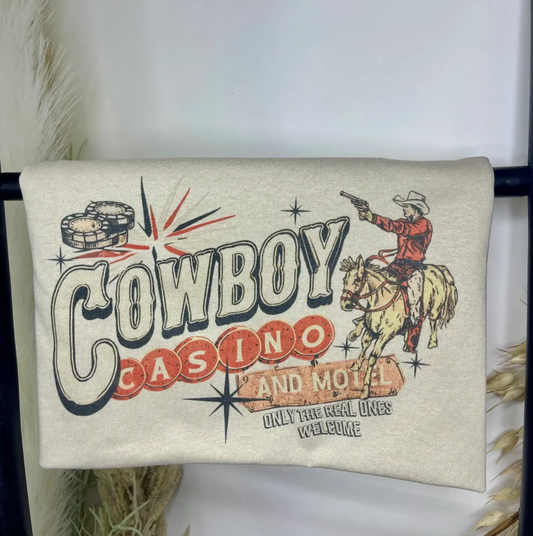 Cowboy Casino Tee