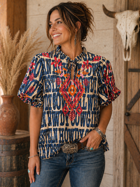 Howdy Cowgirl Statement