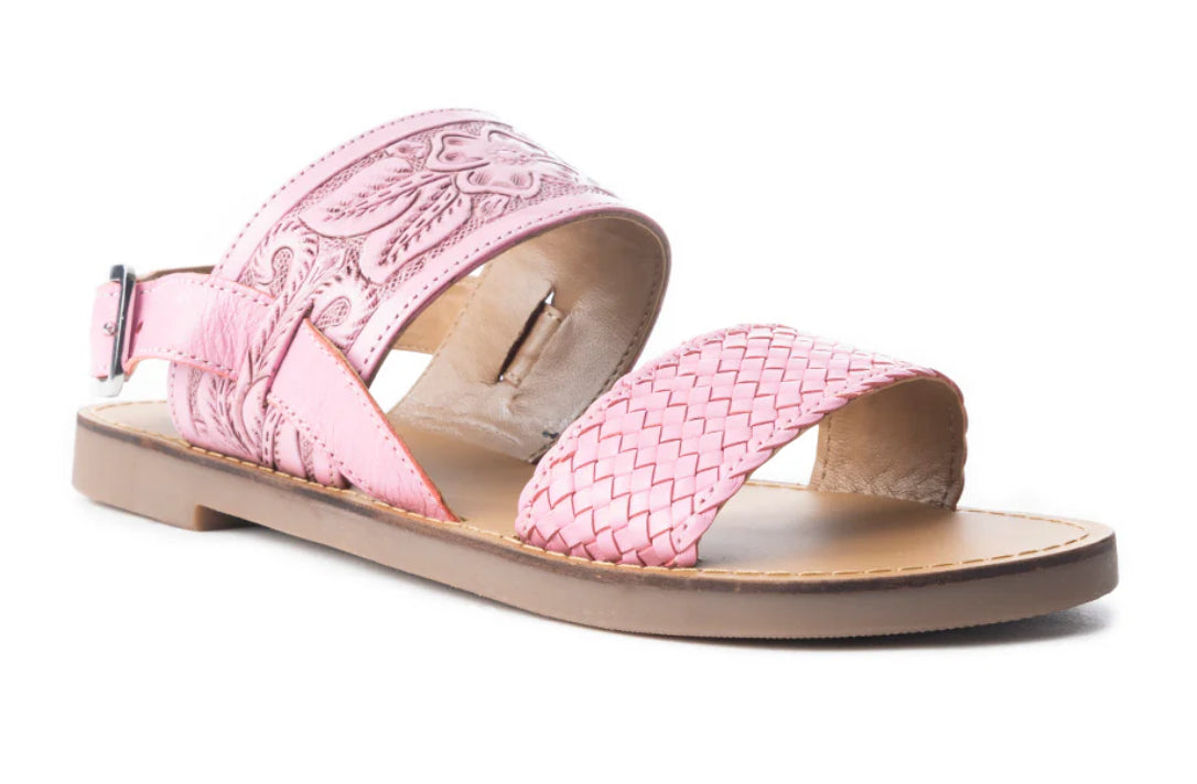 Desert Bloom Pink Sandals