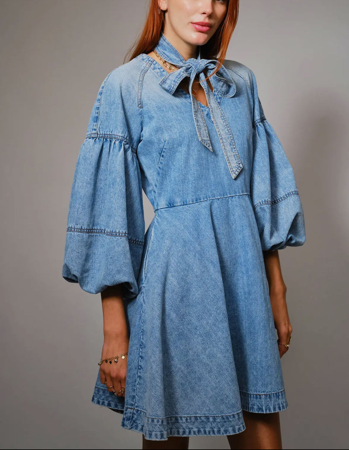 The Denim Darling Dress