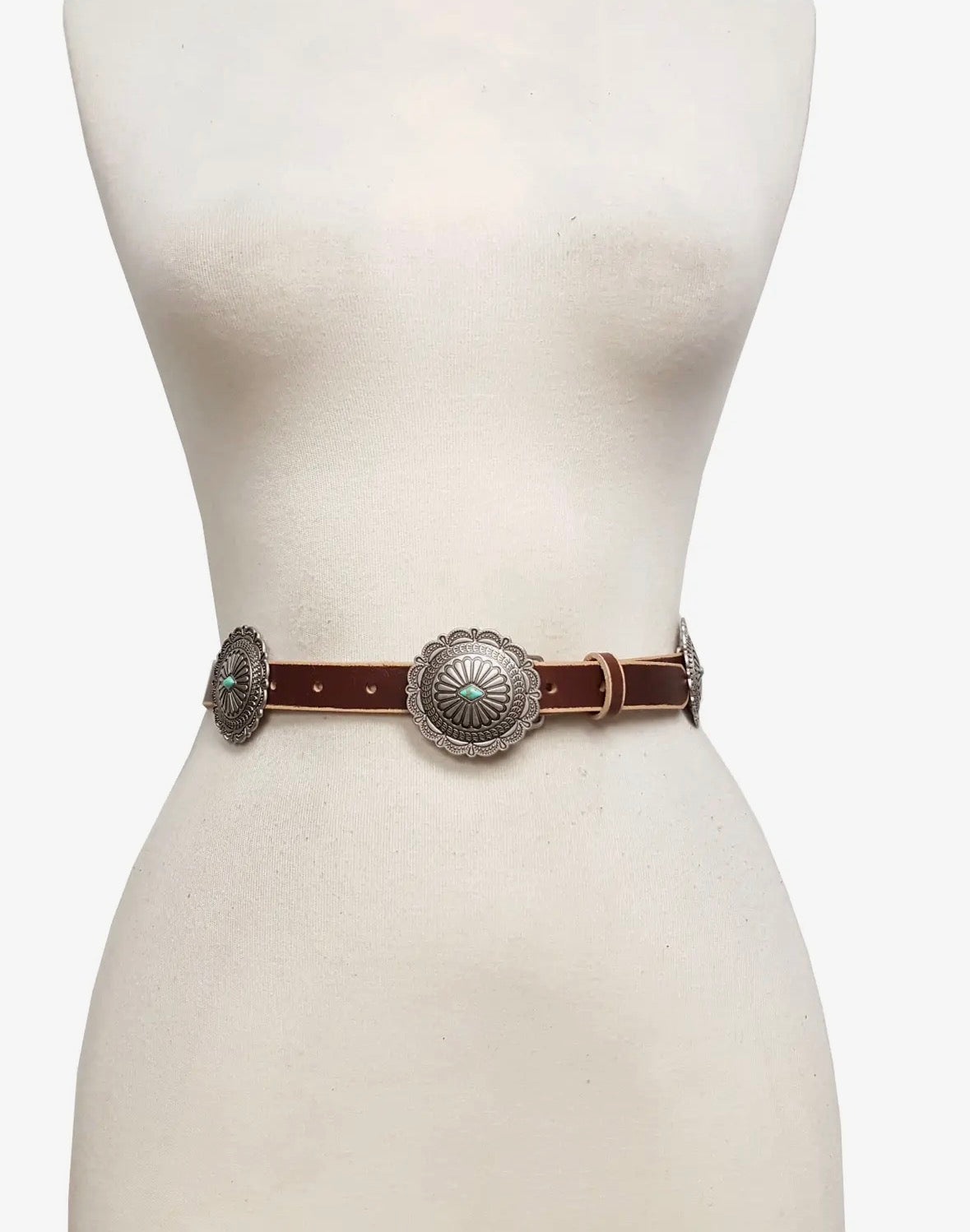 High Desert Turquoise Concho Belt
