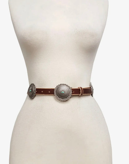 High Desert Turquoise Concho Belt