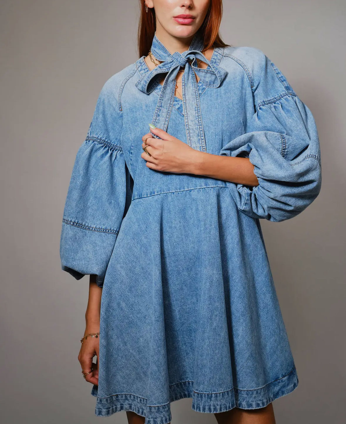 The Denim Darling Dress