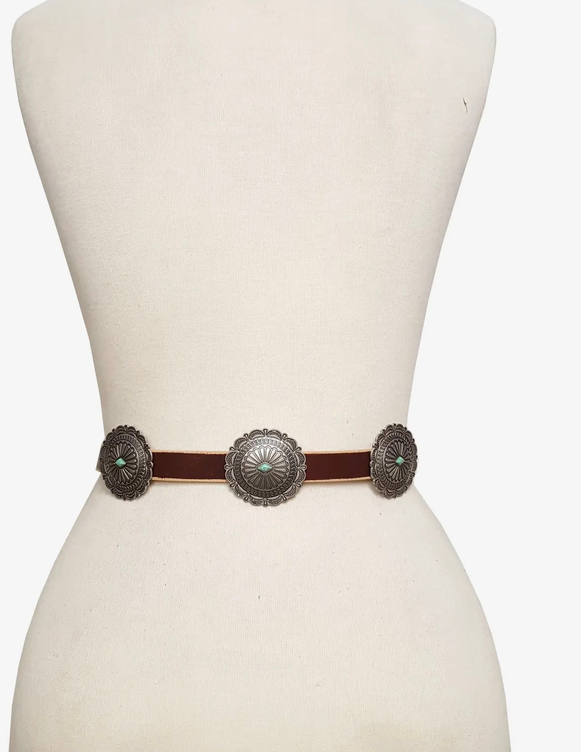 High Desert Turquoise Concho Belt