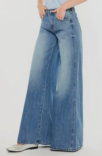 Prairie Breeze Wide-Leg Jeans