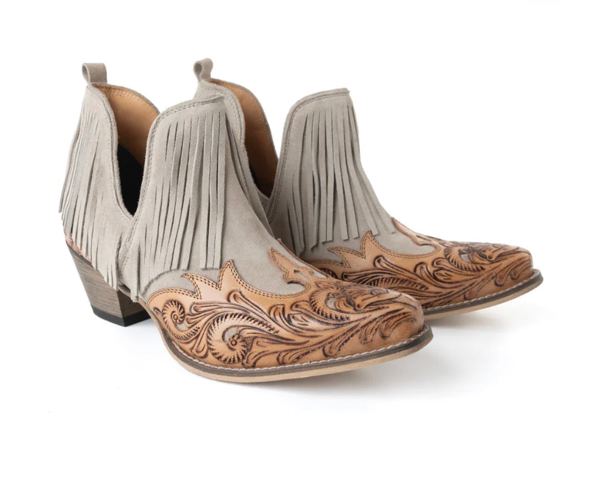 Cimarron Belle Fringed Booties