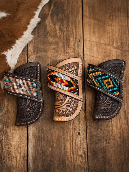 The Beaded Trail Knife Sheath