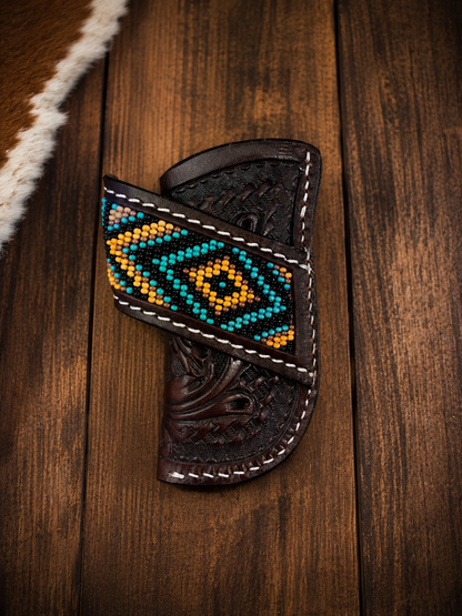 The Beaded Trail Knife Sheath