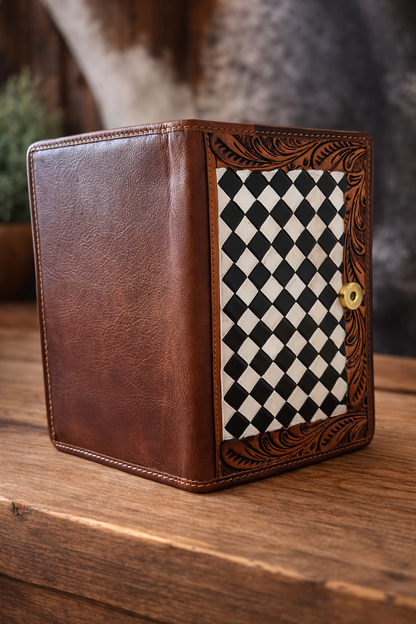 Midnight Mesa Checkered Wallet