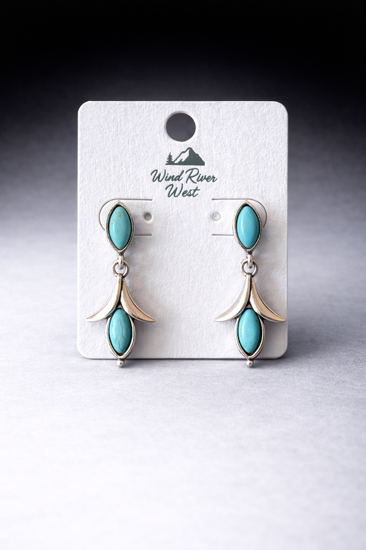 Blue Mesa Petal Drop Earrings