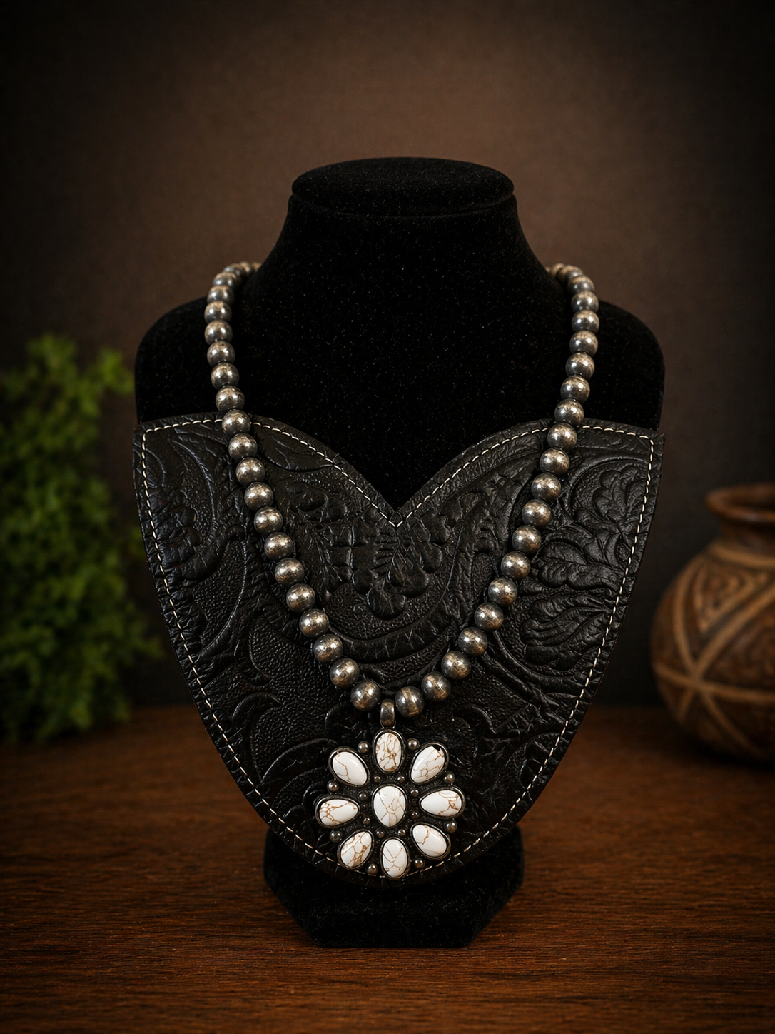 Wild Bloom Concho Necklace