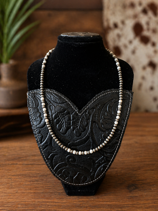 Ivory Trail Beaded Necklace