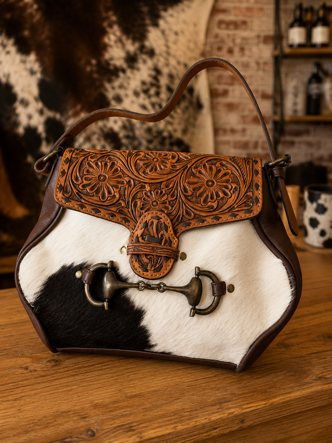 The Bridle Belle Hide Bag