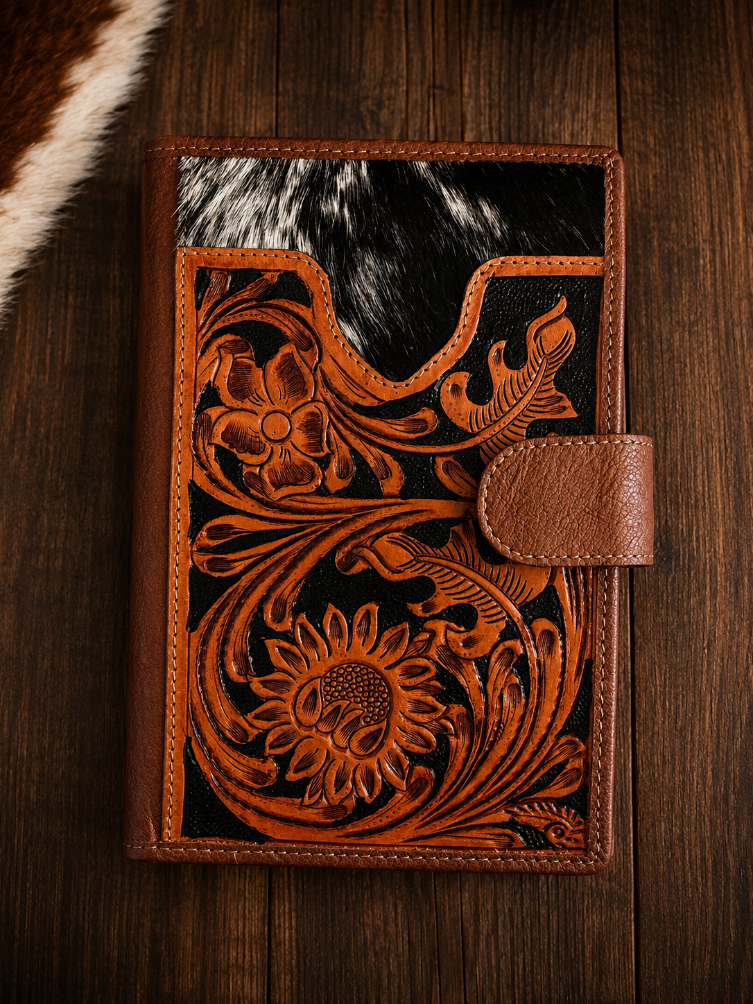 The Sunflower Hide Trail Wallet