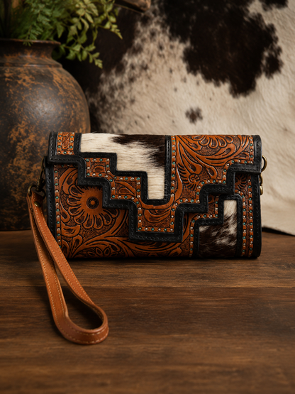 Western Willow Crossbody Wallet