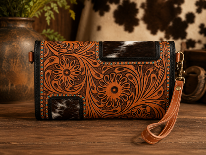 Western Willow Crossbody Wallet