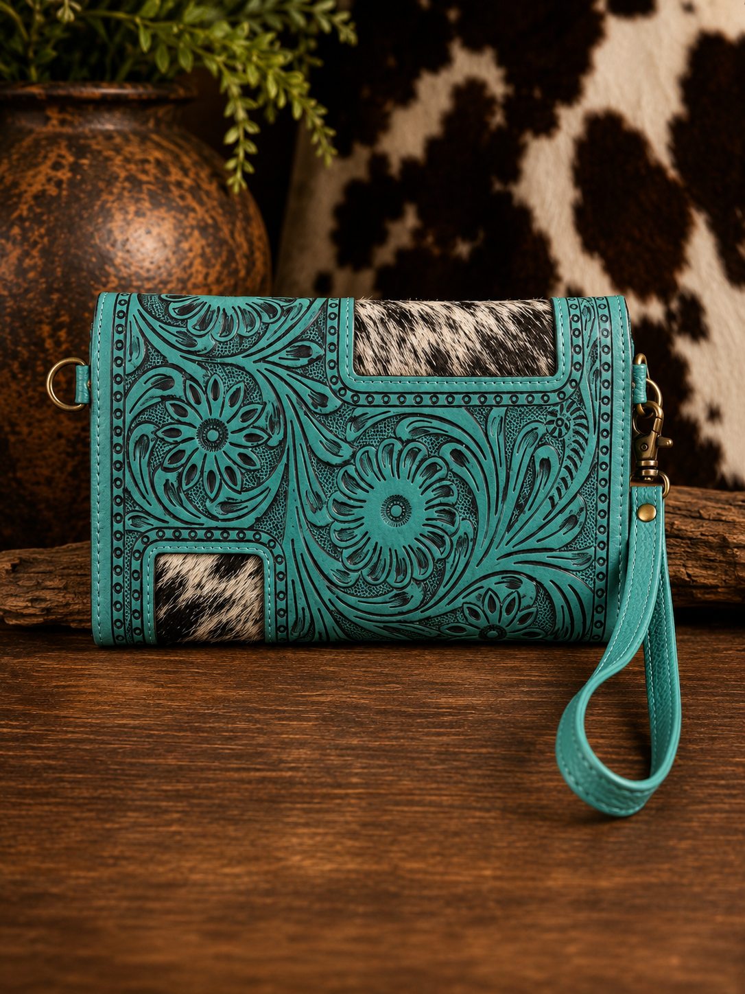 Turquoise Trail Crossbody Wallet