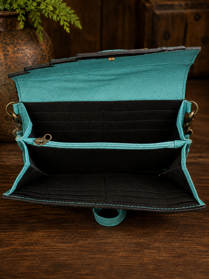 Turquoise Trail Crossbody Wallet