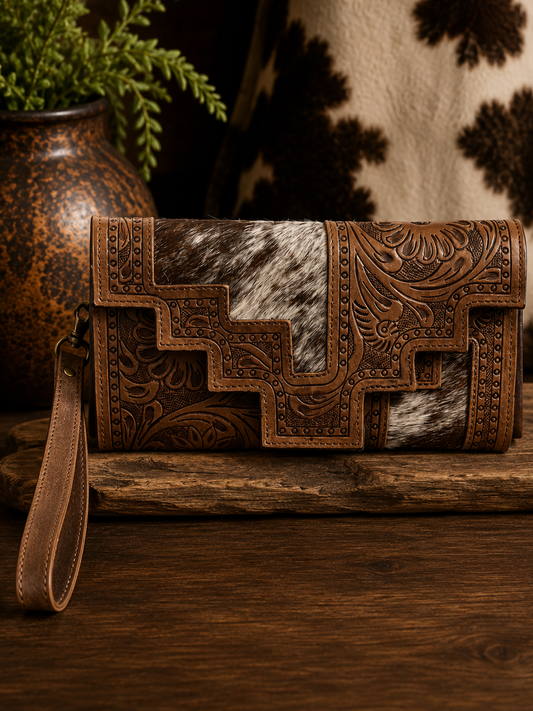The Branded Bloom Crossbody Wallet