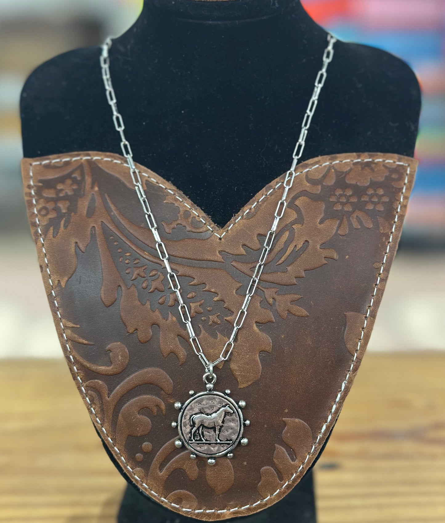 Lone Ranger Pendant Necklace