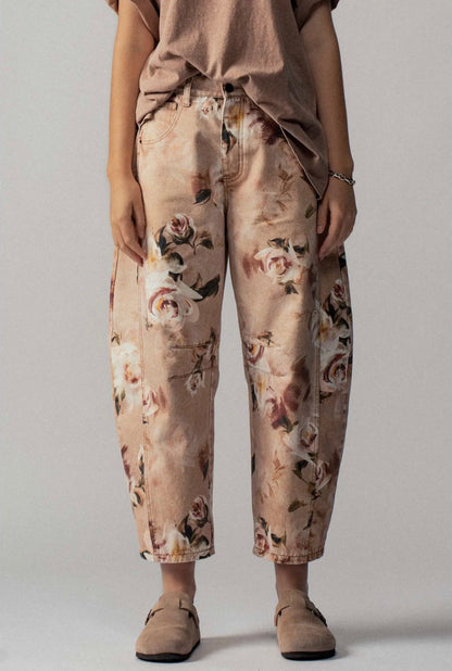 Prairie Rose Denim Pants