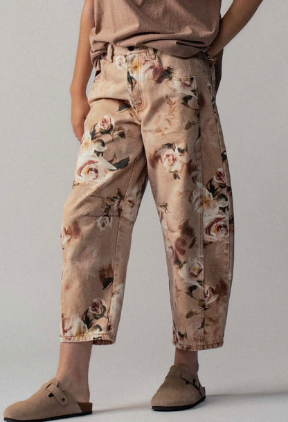 Prairie Rose Denim Pants