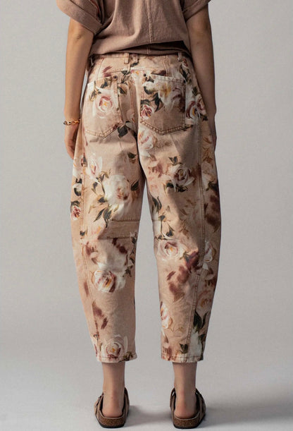Prairie Rose Denim Pants