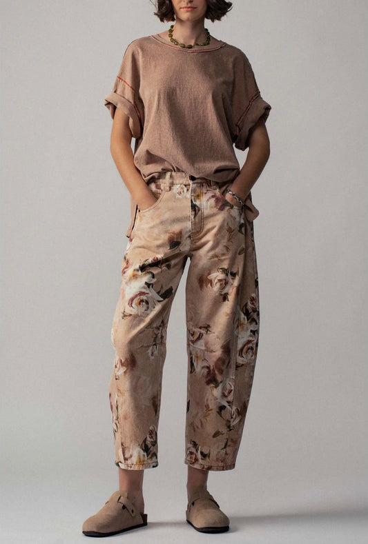Prairie Rose Denim Pants