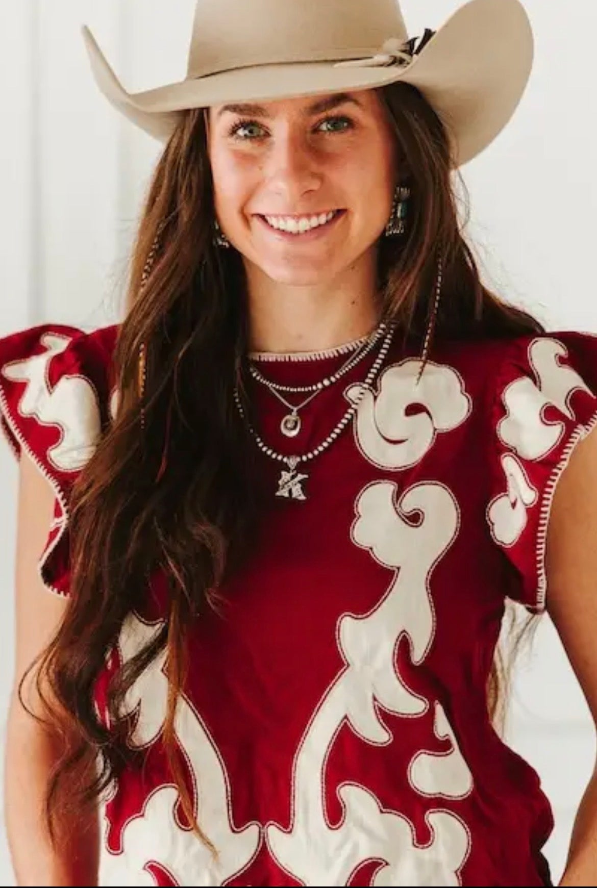 Red Outlaw Blouse
