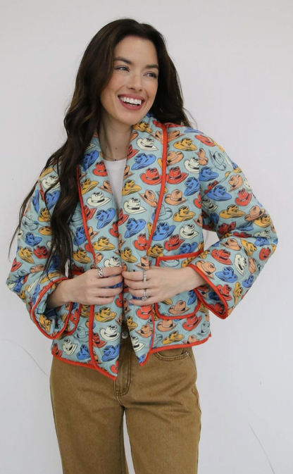 Cowboy Cool Quilted Jacket