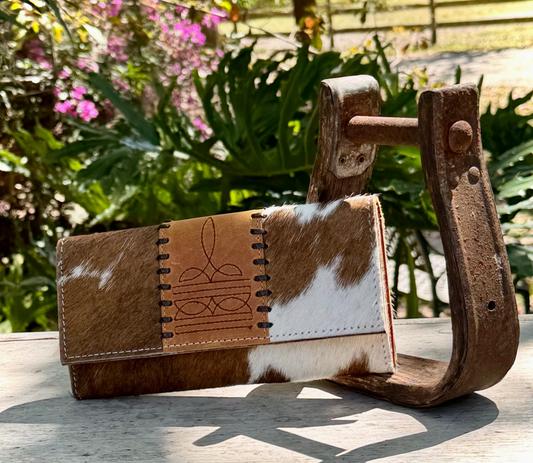 Rustic Rodeo Hide Wallet