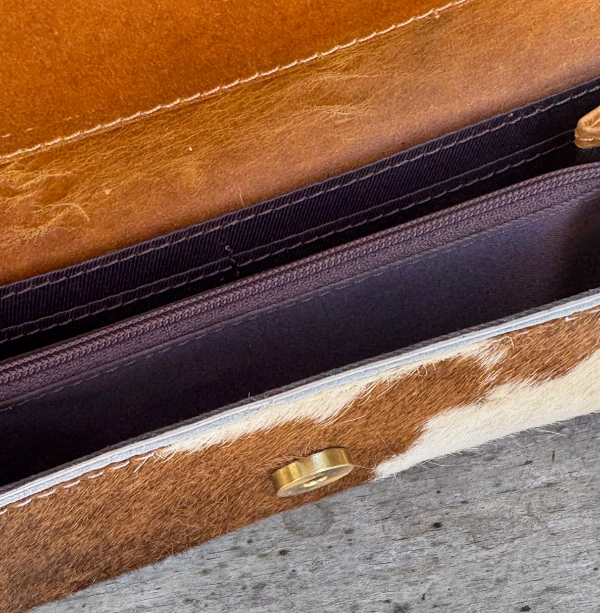 Rustic Rodeo Hide Wallet