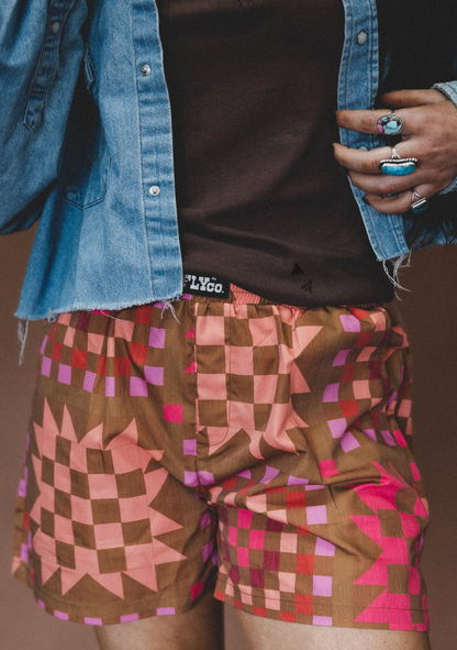 Patch Ya L8ter Shorts