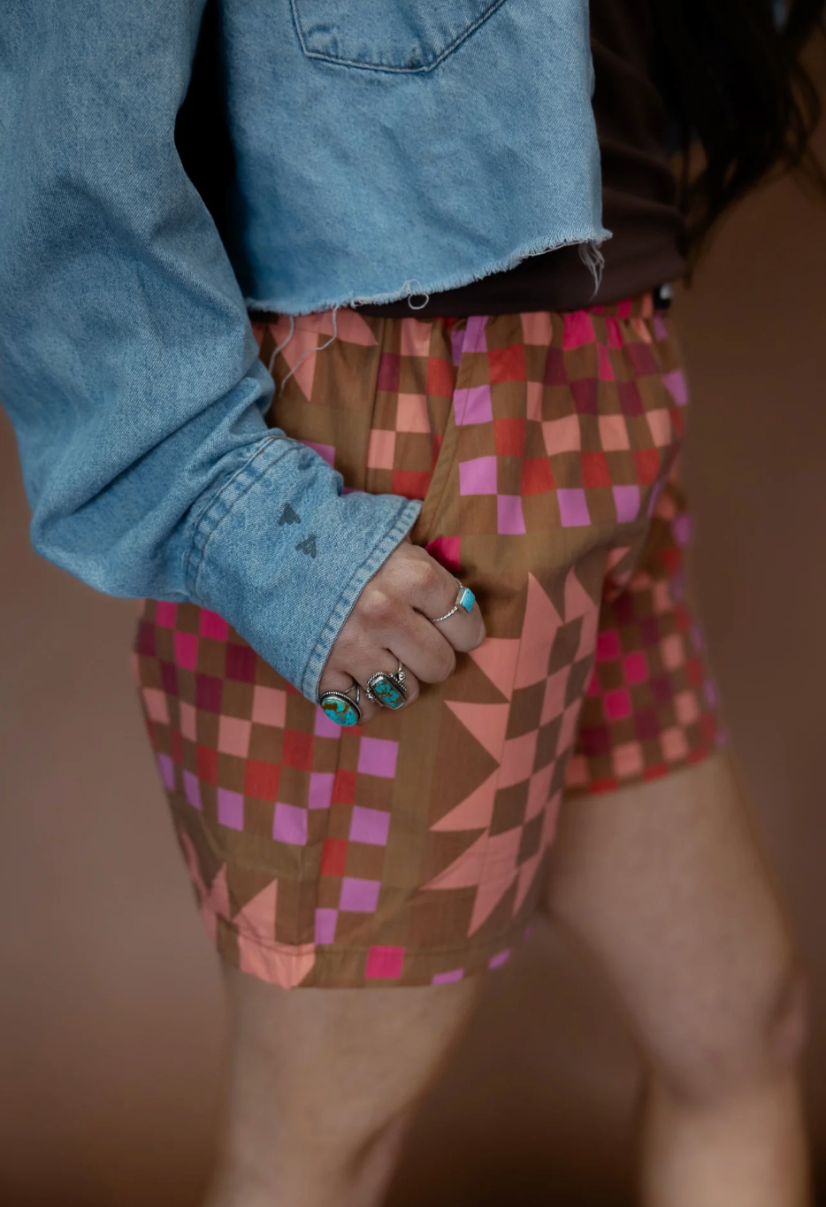 Patch Ya L8ter Shorts
