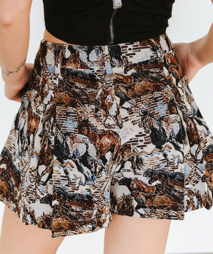 The Wild Mustang Shorts