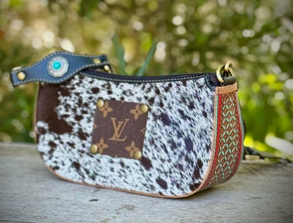 Salt & Pepper Outlaw Crossbody
